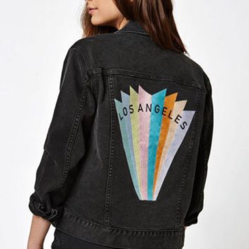NWOT Black denim jacket from Pacsun